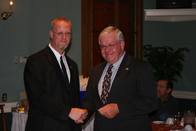 Past Chief/President Allen Fowler with Past Chief Jim Prettyman.